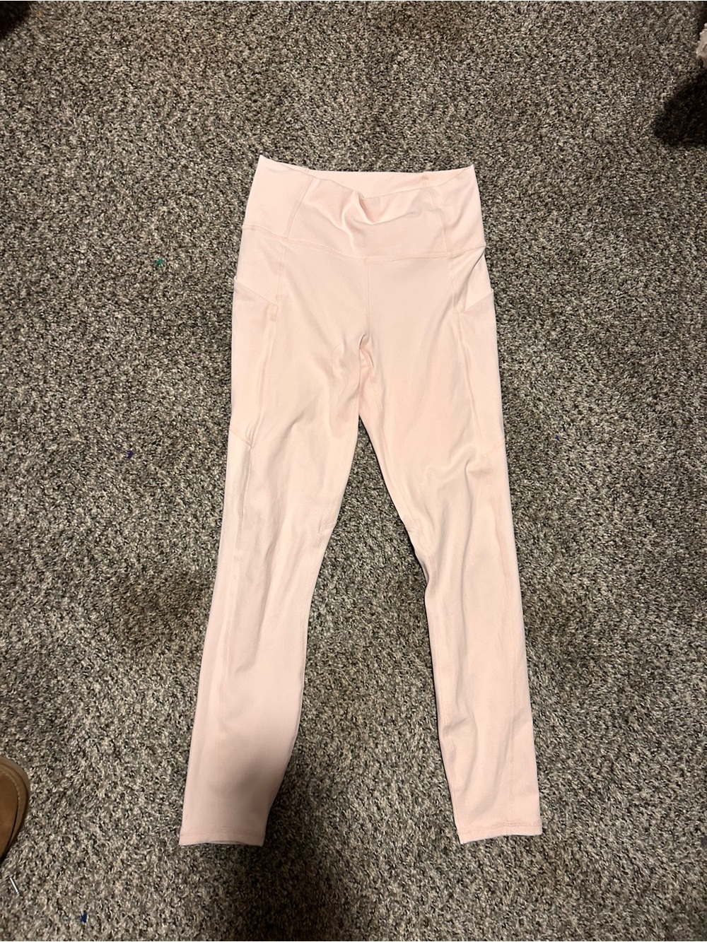 Fabletics Light Pink High-Rise Performance Leggings